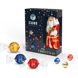 Lindt Nikolaus Mix, Inkl. Lindor Kugeln (Weiß), inkl. Druck
