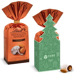 Lindt Weihnachtsmandeln, inkl. Druck