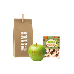 LogoFrucht Power Snack Bag - Grün - Hazelnut