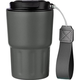 Edelstahl-Thermobecher Louisa, grau