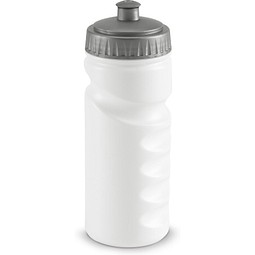 LOWRY. 530 mL HDPE-Sportflasche, Satinsilber