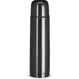 LUKA. Thermosflasche aus Edelstahl mit 500 ml Fassungsvermögen, Schwarz