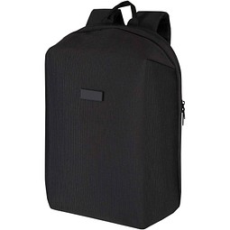 Luma 15 GRS Laptop-Rucksack aus recyceltem Material mit Diebstahlschutz 10L, schwarz