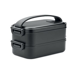 Lunchbox recyceltes  PP IDOLUNCH, Schwarz