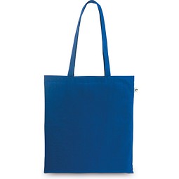 MADEIRA. Tasche aus 100% organische Bauwolle (140 g/m²), Königsblau