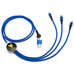 MagCable 5in1 LED long easy , Blau