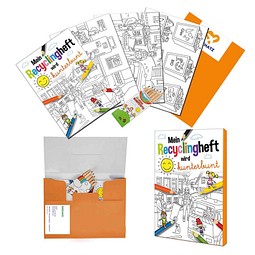 Malset A6, Standard, Recycling, 1-seit. Druck