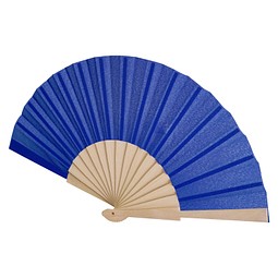 Manuela Handfächer, royalblau