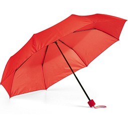 MARIA. Taschenschirm aus 190T-Polyester, Rot