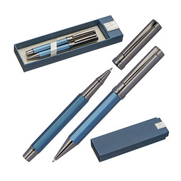 Mark Twain Schreibset, dunkelblau