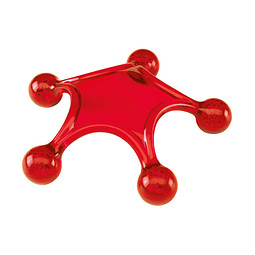 Massage-Seestern STARFISH,rot