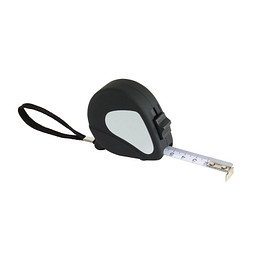Maßband WORKER, 5m,schwarz, silber