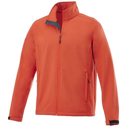 ELEVATE Herren Softshell Jacke Maxson, orange, XS