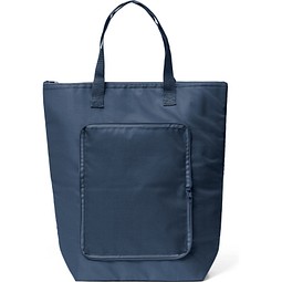 MAYFAIR. Faltbare Kühltasche aus 210D Polyester 15 L, Dunkelblau