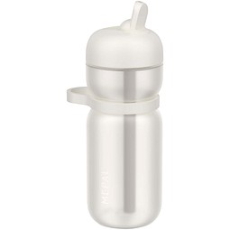 Mepal 600 ml Flip Sportflasche, weiss