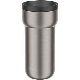 Mepal Ellipse 375 ml Edelstahl Thermobecher, schwarz