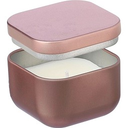 Duftkerze Laurie, rose gold