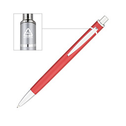 Metall Kugelschreiber Recycled, Rot
