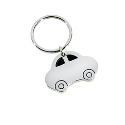 Metall-Schlüsselanhänger LIMOUSINE,silber