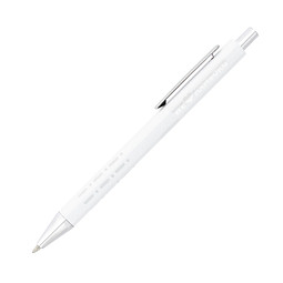 Metall-Kugelschreiber Göteborg, blaue Mine, weiß