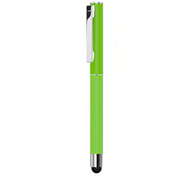 uma® Metall-Rollerball Straight, schwarze Mine, hellgrün