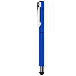 uma® Metall-Rollerball Straight, schwarze Mine, blau
