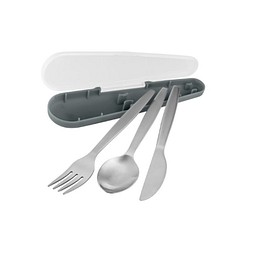 Metmaxx® Besteck Eat2Go, silber