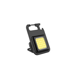 Metmaxx® LEDMiniSqaureLightReBudget, schwarz/gelb