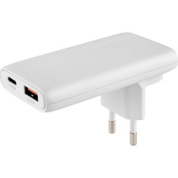 Metmaxx® Wallcharger SlimChargePro65, weiss