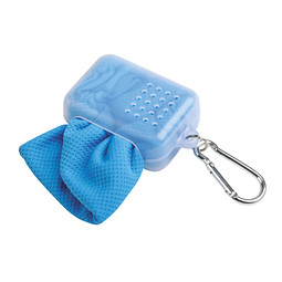 Microfaser-Kühlhandtuch COOL DOWN,blau