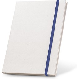 MILKY. A5-Notizblock mit Hardcover aus 100 % recyceltem Papier, Blau