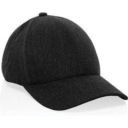 Milo AWARE™ 6-Panel-Heather-Kappe, schwarz