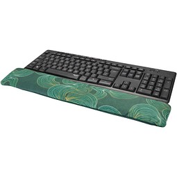 Mina Handgelenkauflage für Tastatur mit Sublimationsdruck, weiss