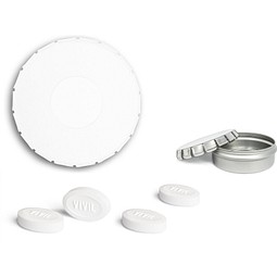 Mini Clic Clac Box, 18 g, Vivil Friendship, weiß, ohne Druck