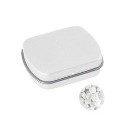 Mini-Mints-Dose Pocket, weiß