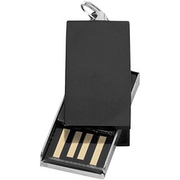 Mini Rotate USB-Stick, schwarz, 16GB