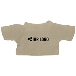 Mini-T-Shirt, taupe, S