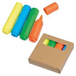 Mini Textmarkerset  4-teilig