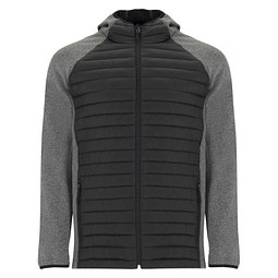 Minsk Hybrid Thermojacke Unisex, schwarz, S