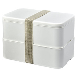MIYO Renew Doppel-Lunchbox, elfenbeinweiß