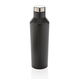 XD COLLECTION Vakuum-Flasche aus Stainless Steel, 500 ml, schwarz