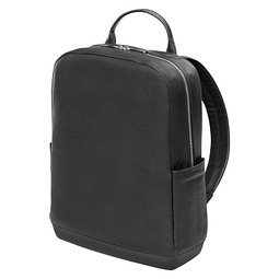 Moleskine Classic Rucksack aus Leder, schwarz