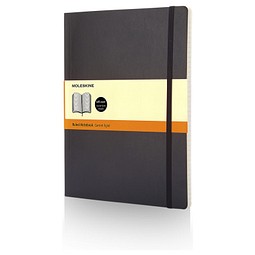Moleskine Classic Softcover Notizbuch XL – liniert, schwarz