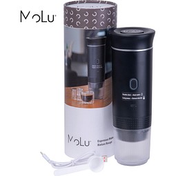 MoLu Espresso Maker Baton Rouge,schwarz