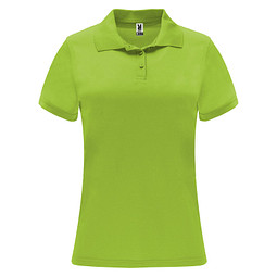 Monzha Sport Poloshirt für Damen, Lime / Green Lime, L