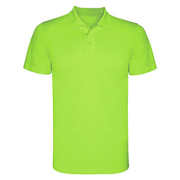 Monzha Sport Poloshirt für Herren, Lime / Green Lime, 2XL