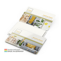 Geiger-Notes Multi-Card Haftnotiz green+blue, inkl. Druck