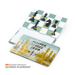 Geiger-Notes Multi-Card Haftnotiz White Bestseller, inkl. Druck, Softcover matt