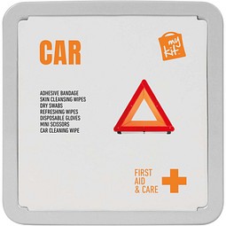 MyKit Erste Hilfe Set für das Auto, weiss