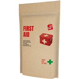 MyKit Erste-Hilfe Set in Papierhülle, Kraftpapier